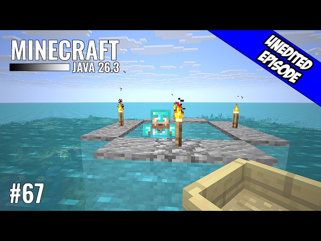 MINECRAFT - JAVA 26.3 // 67 // LAPTOP Gameplay