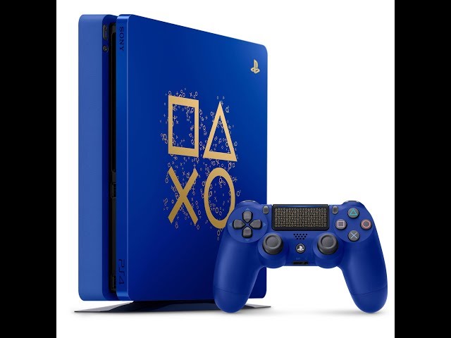 Sony PlayStation 4 1TB Slim Days of Play Limited Edition Blue