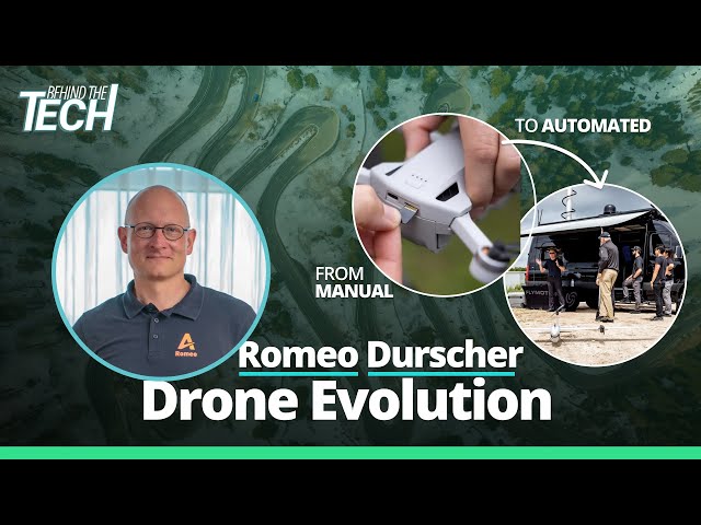 Taking Drones from Aerial Cameras to Flying Networked Computers | Romeo Durscher | Behind the Tech