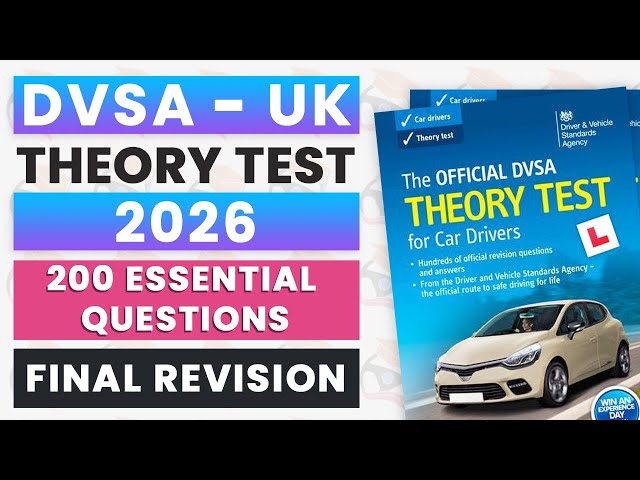 Don’t Take Your UK Theory Test Before These 200 Questions ⚠️ | 2026 DVSA Practice