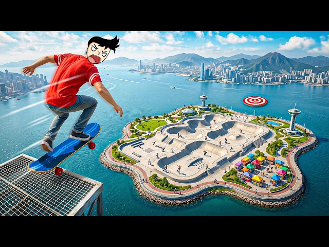 Skating On The NEW MAP 🛹