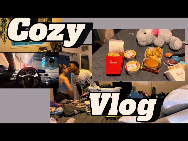 Cozy Productive Vlog | day in a life as a young couple living together