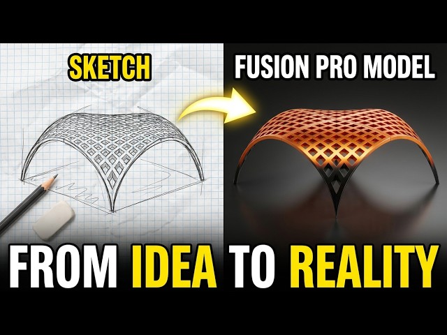 Fusion 360 Surface Practice Series – Exercise #3