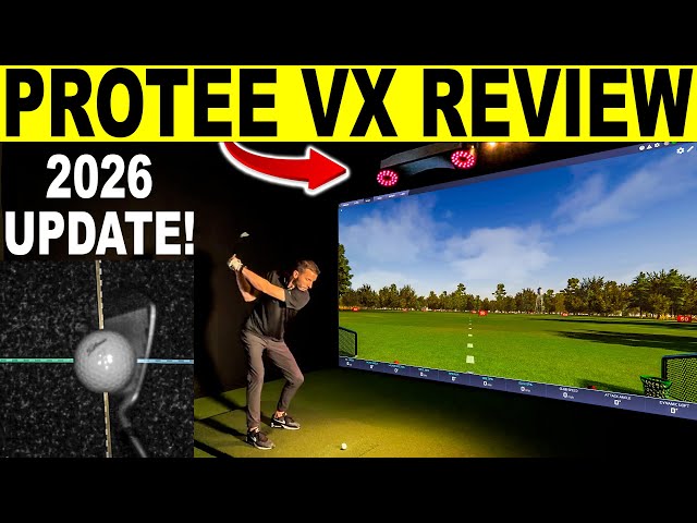 ProTee VX Review: BEST Overhead Golf Simulator? Full Setup + GSPro Test