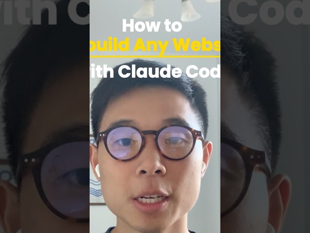 Rebuild Any Website With Claude Code #claudecode #ai #learnai