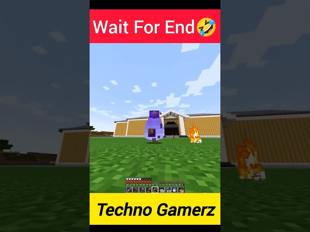 techno gamerz minecraft funny videos short👍 #minecraft #technogamerz #ujjwal #worldrecord #funny