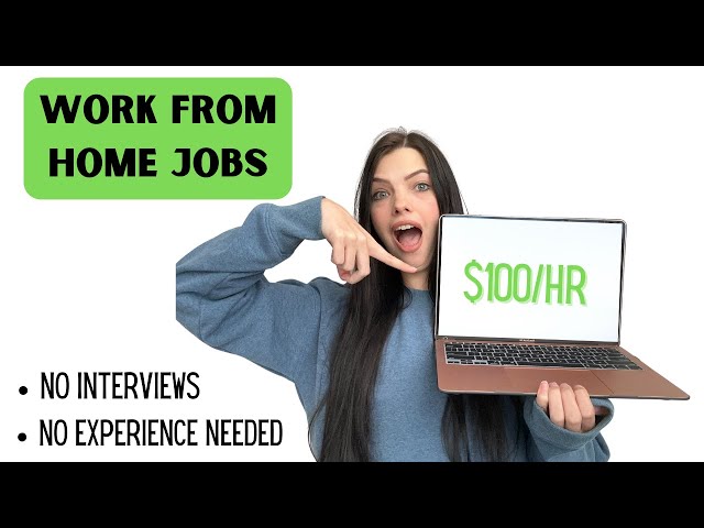 12 Highest Paying Work From Home Jobs No Experience Needed (2023)