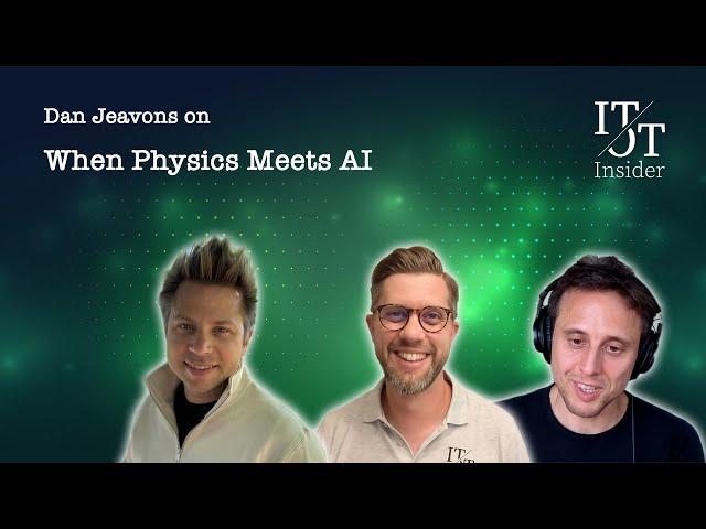 When Physics Meets AI: A Conversation with Dan Jeavons (Applied Computing)