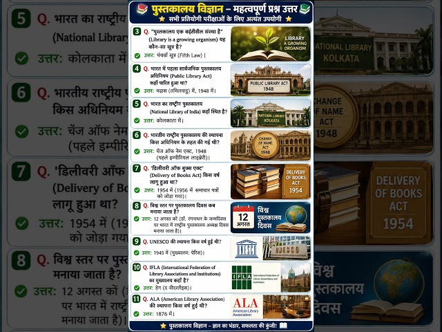 Bihar librarian classes | बिहार लाइब्रेरियन भर्ती | library and information science question