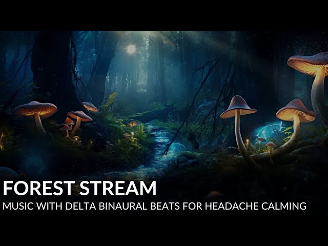 Headache Relief Music with Delta Binaural beats | Ease Migraine Pain