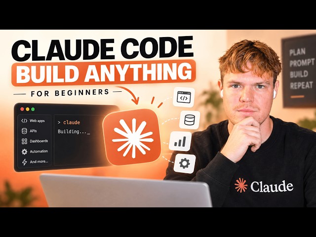 How To Use Claude Code To Build Anything (for beginners)