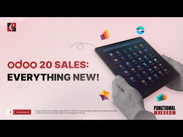 Odoo 20 Sales: Everything New! | Complete Sales Feature Overview | Odoo 20 Functional Tutorials
