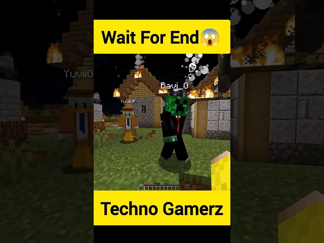 Techno Gamerz Base Attack 4😱💯#minecraft #technogamerz #ujjwal #worldrecord #funny