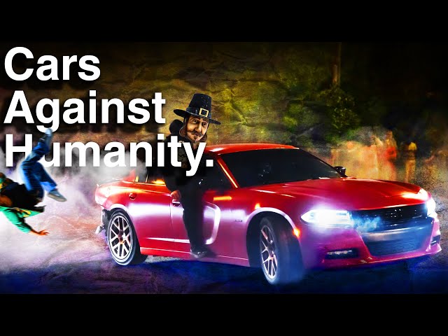 Cards Against Humanity but the cards are Facebook Marketplace cars
