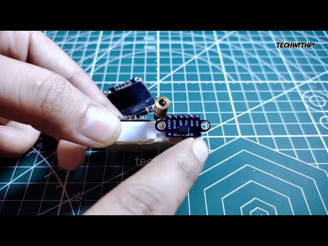Laser Pointing Distance Meter | Camera-Style ESP32-C3 Build #ESP32C3#LaserDistanceMeter