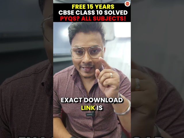 FREE 15 Years CBSE Class 10 Solved Previous Year Questions | All Subjects PYQs #CbseExam#Class10PYQs