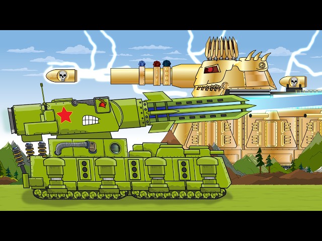 Vladimir challenged the King! Cartoons about tanks