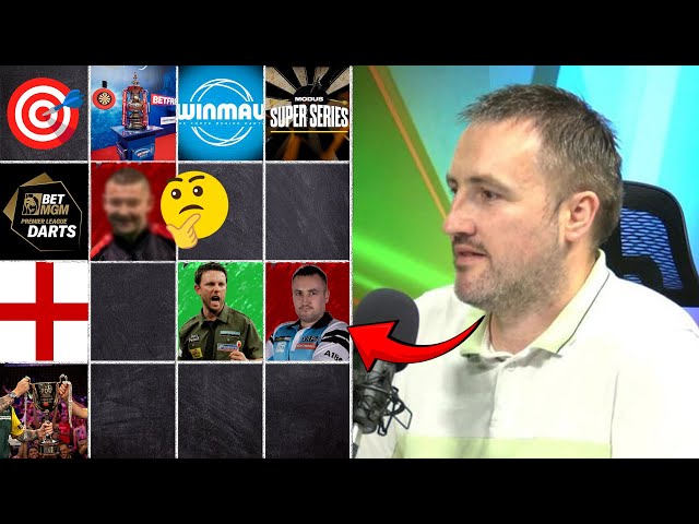 MATTHEW EDGAR PLAYS DARTS TIC TAC TOE! 🎯