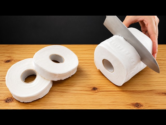 Cut toilet paper and Make Money! Millions of people don't know this secret😱! Creation Daily