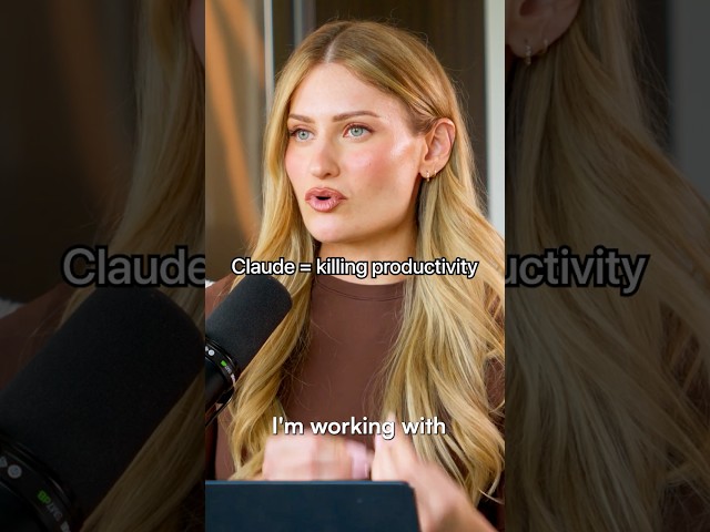 Claude = Killing Productivity