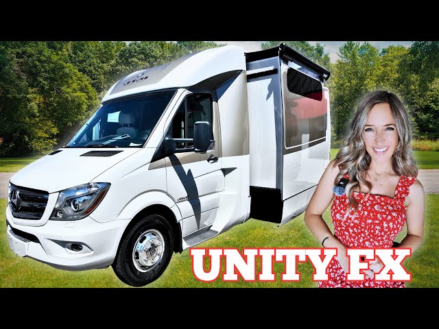 TOTAL LUXURY on Wheels! TWO Living Rooms in the Leisure Travel Vans Unity FX!
