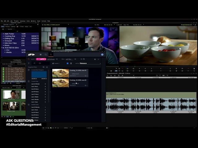 Avid MediaCentral | Editorial Management Product Demo