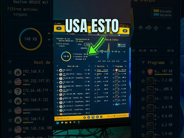 The app to see all your PC's connections #windows #technology