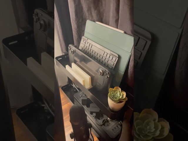 3D Print a Device Holder made in Blender for Ipad and Steam Deck!