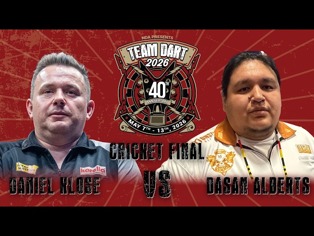 Daniel Klose vs Dasan Alberts | CRICKET FINAL | NDA Team Dart