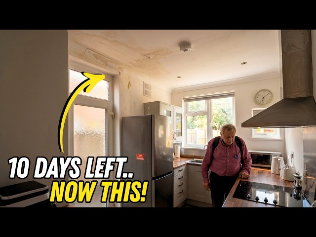 10 DAYS TO GO RICK HADN'T EVEN SEEN IT FINISHED.. NOW WE HAVE A LEAK!