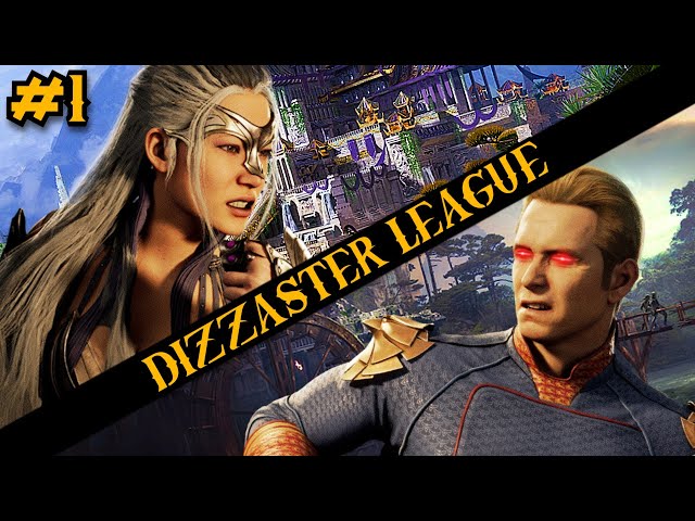 SEARCHING FOR A CHAMPION: RISE OR FALL! (DIZZASTER LEAGUE SEASON 3: QUALIFIER #1) - MORTAL KOMBAT 1