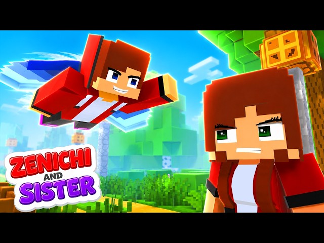 WHERE DID HE GET HIS WINGS?! - JJ x Sister Story - Minecraft Animation