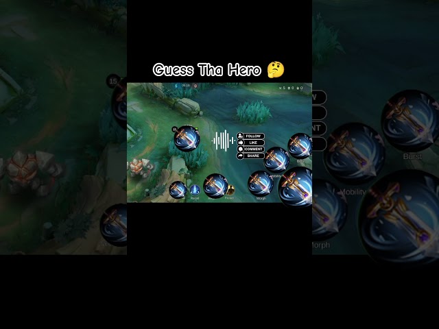 Guess Tha Hero 🤔 #ml2b #mobilelegends #mlbb #shorts