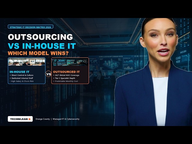My IT — Outsourcing vs In-House Support for Growing Businesses | Technijian