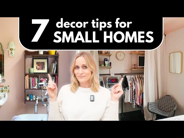 7 Tips to Decorate a TINY Apartment | Budget-Friendly Hacks