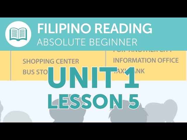 Filipino Reading for Absolute Beginners - Taking a Taxi from the Station