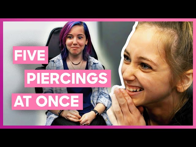 Shauna Rae Helps Riley With Nerves During Piercing Session | I Am Shauna Rae