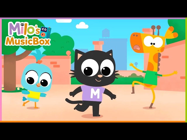 The Hokey Pokey 🎶 | Nursery Rhymes & Kids Songs | Milo's MusicBox 🎵