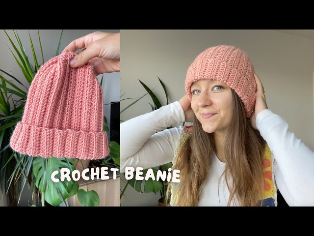 CROCHET BEANIE | easiest beginner friendly tutorial