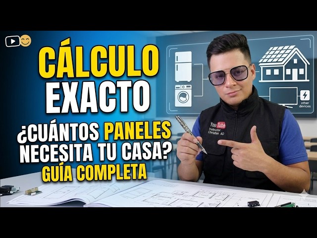 ✅How many solar panels does a house need | Complete solar panel calculation class #2022