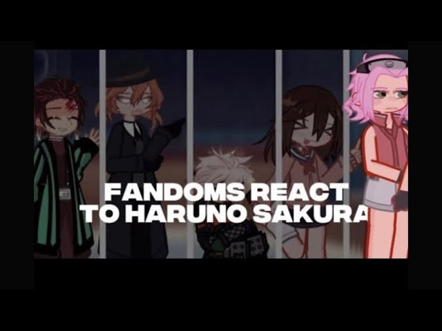 FANDOMS REACT TO HARUNO SAKURA//3/6 //2X//NARUTO+BARUTO//