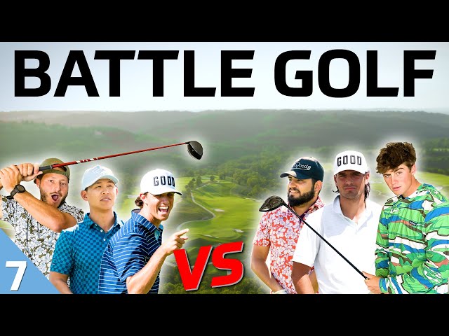 Our First 3v3 Golf Match In The Good Good Cup...