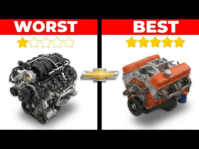 3 WORST and 4 BEST Chevy Engines to Own