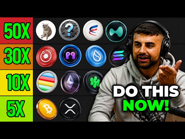 My Top 10 Cryptos I'm Buying Before The Crypto Market Goes Bullish Again!