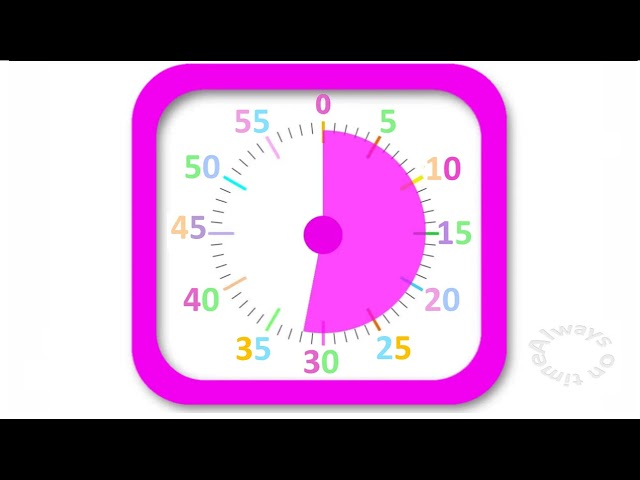 40 minute visual timer