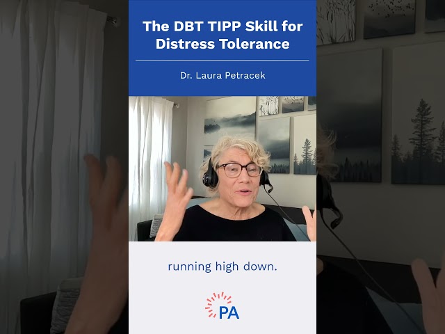 The DBT TIPP Skill for Distress Tolerance #shorts