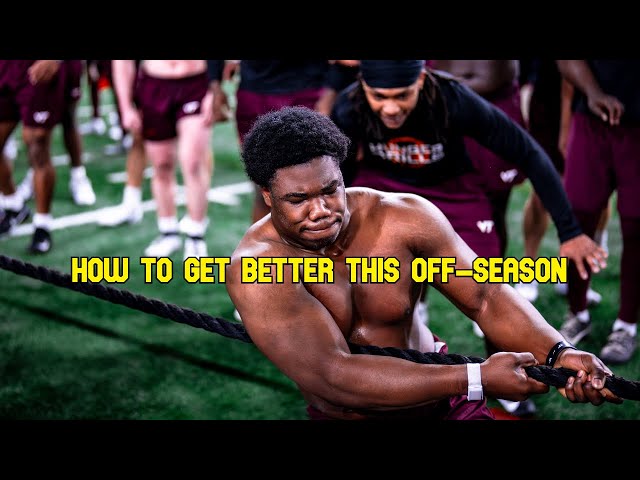 How To Get Better This Offseason || D1 Football Full Day Of Training