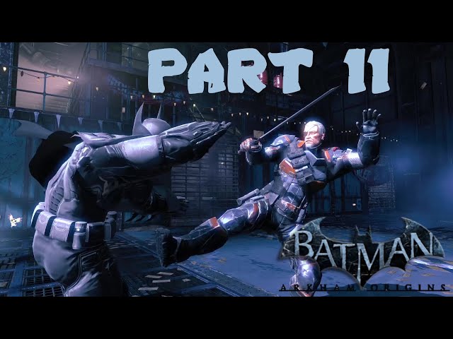 Lets Play Batman Arkham Origins #011 nach dem Kampf gegen Deathstroke wieder weiter sammeln