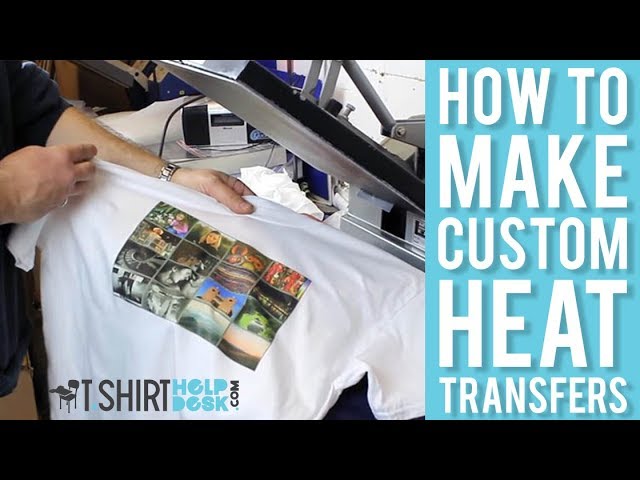 Custom Heat Transfers - HOW TO MAKE  CUSTOM HEAT TRANSFERS