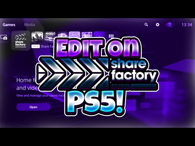 How To Edit Your Video Clips On PS5! #Shorts #PS5 #SharefactoryStudio